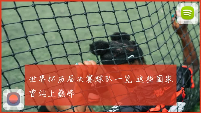 世界杯历届决赛球队一览 这些国家曾站上巅峰