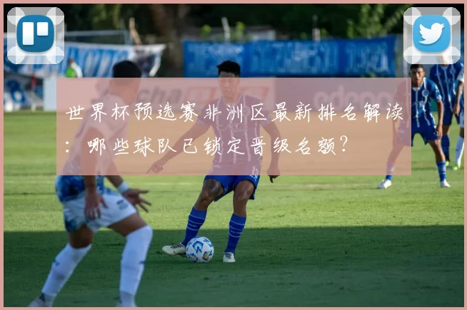 世界杯预选赛非洲区最新排名解读:哪些球队已锁定晋级名额?