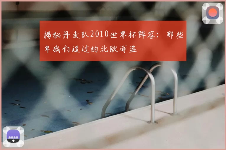 揭秘丹麦队2010世界杯阵容:那些年我们追过的北欧海盗
